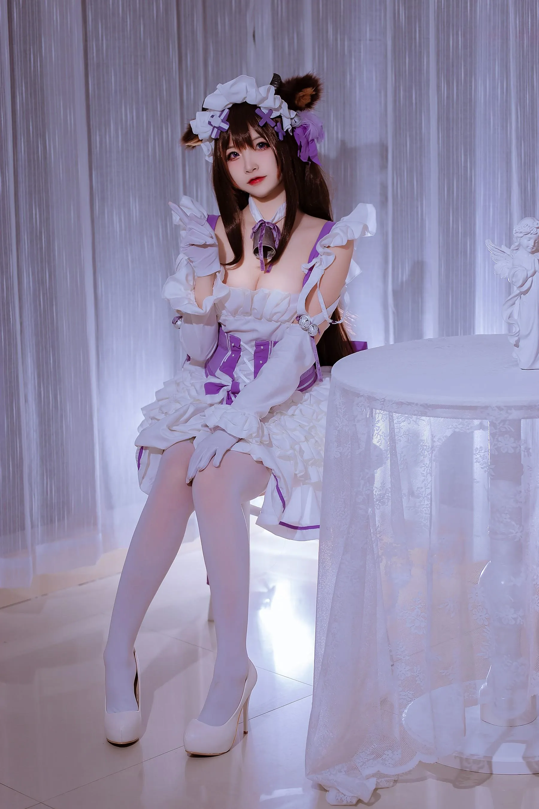 二佐Nisa – NO.146 碧蓝樫野同人女仆 [31P]插图7
